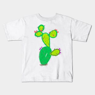 PRICKLY CACTUS Kids T-Shirt